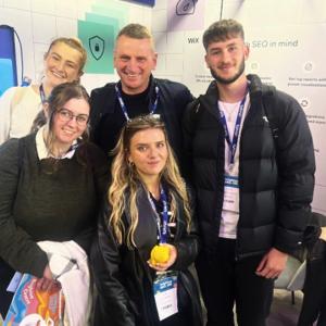 Zelst team at brightonSEO conference